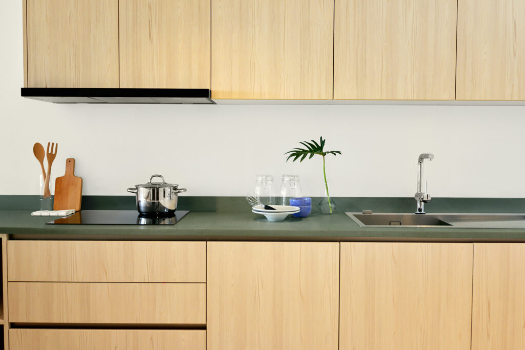 Designed kitchen with